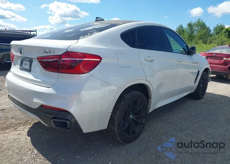 2018 BMW X6 Sdrive35I z USA, uszkodzony, nr VIN 5UXKU0C5XJ0G81274